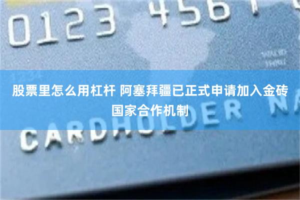 股票里怎么用杠杆 阿塞拜疆已正式申请加入金砖国家合作机制