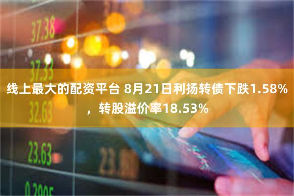 线上最大的配资平台 8月21日利扬转债下跌1.58%，转股溢价率18.53%
